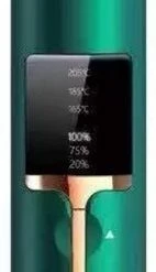 PH Goods® - Draadloze Mini Stijltang - Draadloos - Draagbaar - Oplaadbaar - Inclusief 2600mAh Powerbank Functie - Kleine Haar Stijltang - Hairstyler - Groen