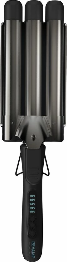 Revamp Progloss WV2000 Wafeltang - Golvenkrultang - 3 Meter Salonkabel - 120 ?C Tot 210 ?C 8 Revamp Progloss WV2000 Wafeltang - Golvenkrultang - 3 Meter Salonkabel - 120 ?C Tot 210 ?C - Afbeelding 8