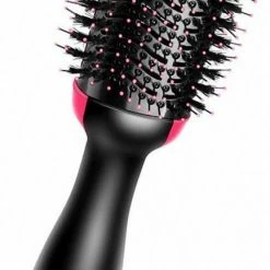 Merkloos 3-in-1 Multistyler - Zwart / Roze - F?hnborstel / Krultang / Stijltang - Borstel - Keramisch - Drogen & Stylen -Babyliss Shop 433x840