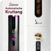 Simver Automatische Krultang - Draadloos - Krultangen - USB Oplaadbaar - LCD Display - Keramische Krulijzer - Wit - Black Friday 2022