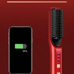 Royaume De La Beaut? Draadloze Stijlborstel | Roze | Elektrische Haarborstel | Stijltang Hairbrush | Straight Brush | Stijltang | Stijl Brush | Haarborstel Hair Brush | Stylingtool | Straightener -Babyliss Shop 501x840