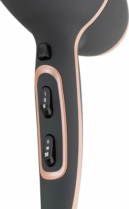 Botti Alena Smooth & Silk Ionische Fohn Met Coolshot Functie - Haardroger - Haarfohn - 3 Temperatuur Standen - Warm En Koud - Zwar 4 Botti Alena Smooth & Silk Ionische Fohn Met Coolshot Functie - Haardroger - Haarfohn - 3 Temperatuur Standen - Warm En Koud - Zwar - Afbeelding 4