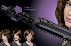 Braun Satin Hair 1 Airstyler BRAS110E F?hnborstel - Volume / Slag / Krul - Kort Haar 18mm Krulborstel - Zwart -Babyliss Shop 550x161 2