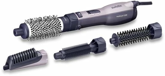 BaByliss 1200W Multistyle F?hnborstel AS121E - 3 Temperatuurinstellingen - Anti-frizz 2 BaByliss 1200W Multistyle F?hnborstel AS121E - 3 Temperatuurinstellingen - Anti-frizz - Afbeelding 2