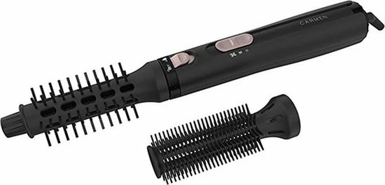 Carmen DC5250 - F?hnborstel - 550 Watt - Intrekbare Tanden - 2 Opzetstukken - Dual Voltage 12 Carmen DC5250 - F?hnborstel - 550 Watt - Intrekbare Tanden - 2 Opzetstukken - Dual Voltage - Afbeelding 12