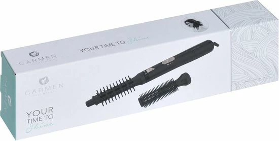 Carmen DC5250 - F?hnborstel - 550 Watt - Intrekbare Tanden - 2 Opzetstukken - Dual Voltage 11 Carmen DC5250 - F?hnborstel - 550 Watt - Intrekbare Tanden - 2 Opzetstukken - Dual Voltage - Afbeelding 11