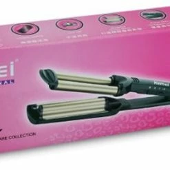 Kemei KM-2022 - Perfecte Krul Tang - Beachy Waves Style Krullen - Keramische Iron Coating -Babyliss Shop 550x282 5
