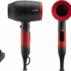 CHI GF8336 - F?hn - 1100 W - Zwart, Rood -Babyliss Shop 550x298