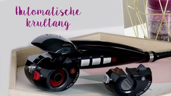 BaByliss Curl Secret 2 Automatische Krultang C1300E - 2 Opzetstukken 25 / 35mm - 3 Soorten Krullen 2 BaByliss Curl Secret 2 Automatische Krultang C1300E - 2 Opzetstukken 25 / 35mm - 3 Soorten Krullen - Afbeelding 2
