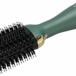 LisaPro 3-in-1 F?hn/Krulborstel Rond - Keramische Magic Brush - Lang/Kort/Stijl/Krullen - 1000W - Groen/goud -Babyliss Shop 550x311 15