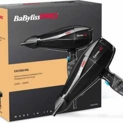 BaBylissPRO Babyliss PRO - Ionic Dryer Excess-HQ - Zwart -Babyliss Shop 550x327 2