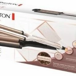 Remington Proluxe Wafeltang - Krultang - Beachy Waves - 4-in-1 Tang CI91AW -Babyliss Shop 550x328