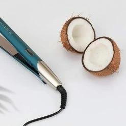 Remington Advanced Coconut Therapy Ceramic Hair Straightener - Salon Performance 110 Mm Hair Straighteners With Integrated Temperature Sensor - S8648, Jade -Babyliss Shop 550x330 8