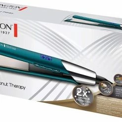 Remington Advanced Coconut Therapy Ceramic Hair Straightener - Salon Performance 110 Mm Hair Straighteners With Integrated Temperature Sensor - S8648, Jade -Babyliss Shop 550x331 9