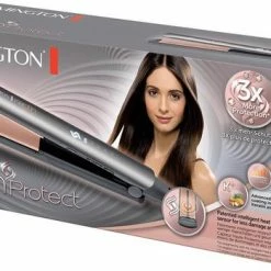 Remington S8598 Keratin Protect Intelligent Stijltang - Keratine & Amandelolie -Babyliss Shop 550x349 1
