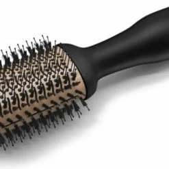 Merkloos 3 In 1 F?hnborstel -fohnborstels- Magic Brush-Krulborstel- Voor Lang/kort/stijl/krullen Haren-1200W-zwart Goud -Babyliss Shop 550x350 2