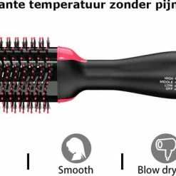 Everything You Want EYW Föhnborstel - 3 In 1 Hot Air Brush - Fohn - Professionele Borstel Haar Drogers - Ronde Borstel - Föhn En Volumizer Styler - Fohn Met Diffuser- Fohnborstels - Groen -Babyliss Shop 550x356 1