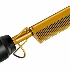 Merkloos 2 In 1 Elektrische Haarkam Deluxe – Stijlborstel – Mannen & Vrouwen – Kam – Stijlkam – Elektrische Kam – Hot Comb – Baardstijler – Baardkam – Elektrische Haarborstel – Magic Brush – Moederdagtip -Babyliss Shop 550x363