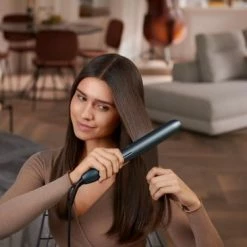 Philips 7000 Series BHS732/00 - Stijltang - Metallic Blauwgroen -Babyliss Shop 550x366 105