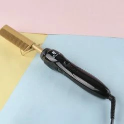 BenjaBeauty Hot Comb|Elektrische Haarkam|Stijltang|Baardkam|Stijlkam|Kam -Babyliss Shop 550x366 114