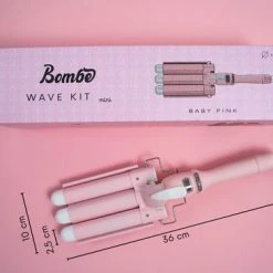 Bomb? Waver - Wafeltang - Golvenkrultang - Beach Waves - 25mm Baby Pink -Babyliss Shop 550x366 35