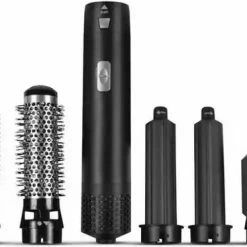 Merkloos Hairwrap | Multistyler | 5 IN 1 SET | Hetelucht F?hn | Airstyler | F?hnborstel | Hetelucht Borstel | Krulborstel | 5 In 1 Krultang | 5 In 1 Styler | Styling | Airwrap | Black | Airwrap Krultang | Airwrap Styler | Hairstyler | Haarstyler | Tiktok | -Babyliss Shop 550x373 4