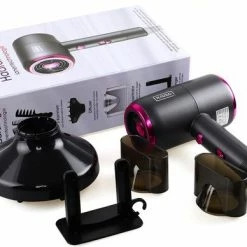 Föhn Met Diffuser Krullen Ionische Haardroger Haarföhn Krullen - Meerdere Kleuren - RAVEG -Babyliss Shop 550x388