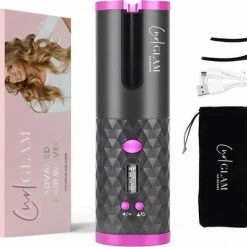 CURLGLAM® Automatische Krultang - Draadloos - USB Oplaadbaar - Black -Babyliss Shop 550x401 3