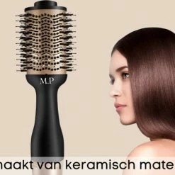 Merkloos M.P 3-in-1- Föhnborstel- Proffesioneel - Salon - CGM - Keramisch - Lang - Kort - Stijl - Krul - Volume - Multistyler - Volume Borstel - Krul Borstel -Babyliss Shop 550x410 4