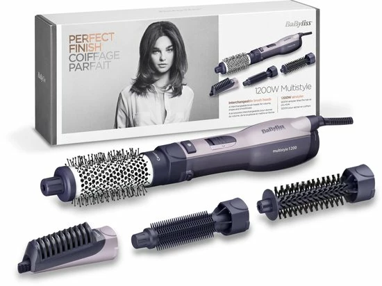 BaByliss 1200W Multistyle F?hnborstel AS121E - 3 Temperatuurinstellingen - Anti-frizz 15 BaByliss 1200W Multistyle F?hnborstel AS121E - 3 Temperatuurinstellingen - Anti-frizz - Afbeelding 15