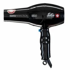 Solis Swiss Perfection 440 Föhn - Haardroger Professional - Zwart -Babyliss Shop 550x414