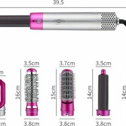 Merkloos Airwrap - Multistyler - Fohnborstel - Krultang - Automatische Krultang - Stijltang - Airwrap Krultang - Airwrap Styler - Hairwrap - Styling - Airstyler - Krultang - 5 In 1 Krultang - Haardroger - Reisfohn - 5 In 1 Haarstyler -Babyliss Shop 550x419 2