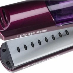 BaByliss I-Pro 230 Steam Stoomtijltang ST395E - Hydraterende Stoom - 38mm Titanium Keramische Platen -Babyliss Shop 550x430 3