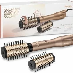 BaByliss Big Hair Dual Föhnborstel AS952E - Roterend Met 2 Draairichtingen - Coolshot -Babyliss Shop 550x431