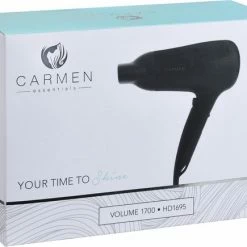 Carmen HD1695 - Föhn - 1700W - Diffuser - Coolshot Functie - Zwart -Babyliss Shop 550x435 2
