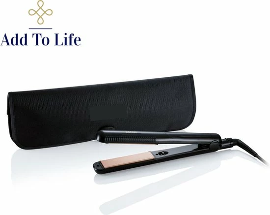 Add To Life Titanium Stijltang ? Haar - Hair Straightener - Stijltangen - Met Thermo-beschermend Zakje - Ion Technologie ? Zwart 1 Add To Life Titanium Stijltang ? Haar - Hair Straightener - Stijltangen - Met Thermo-beschermend Zakje - Ion Technologie ? Zwart