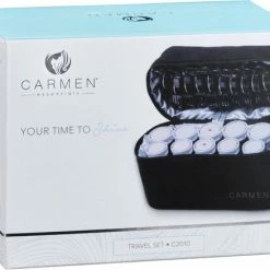 Carmen C2010 - Reis Krulset - 10 Rollers - Inclusief Reisetui - Dual Voltage -Babyliss Shop 550x438