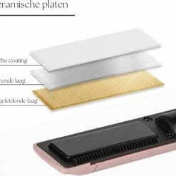 PH Goods? - Draadloze Mini Stijltang - Draadloos - Draagbaar - Oplaadbaar - Inclusief 2600mAh Powerbank Functie - Kleine Haar Stijltang - Hairstyler - Roze -Babyliss Shop 550x441 3