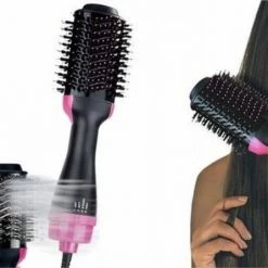 Soluzzion 3-in-1 F?hnborstel - Fohnborstels - Fohn Borstel - Magic Brush - Krulborstel - Fohn Kam - Ronde Borstel - Voor Lang/Kort En Stijl/Krullen - 1000W - Fohnborstel Roterend - Krultang -Babyliss Shop 550x446 1