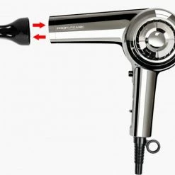 Clatronic ProfiCare HT 3033 Retro Professionele Haardroger Chroom -Babyliss Shop 550x456