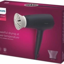 Philips Thermoprotect Hair Dryer With 3 Heat And Speed Settings.