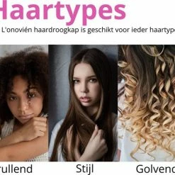 L'Onovién L’Onovién Haardroogkap - Droogkap - Haardroger Met Droogkap - Haardroger - Waterdicht - Inclusief GRATIS Opberg Tasje -Babyliss Shop 550x470