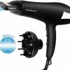 Aigostar Monique 32HIE - Föhn Met Diffuser Krullen/ Haardroger - 2400W - Zwart