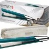 Remington Advanced Coconut Therapy Ceramic Hair Straightener - Salon Performance 110 Mm Hair Straighteners With Integrated Temperature Sensor - S8648, Jade