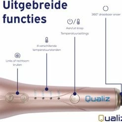 Qualiz Automatische Krultang ? Keramische Haarkruller Incl. Accessoires ? Hair Curler ? 160-220?C -Babyliss Shop 550x477 1