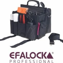 Efalock Professional - Kapperstas - Kapperskoffer - Zwart
