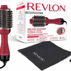 Revlon RVDR5279UKE - Volume- En Droogborstel In 1 (2 In 1) - Titanium Geschenkset - Inclusief Etui