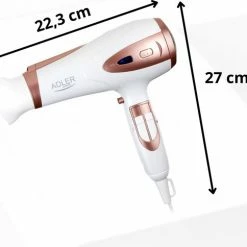 Adler Haardroger - Fohn - Ion Technologie - Fohn Met Diffuser - 2200W – Haarfohn -Babyliss Shop 550x484 1