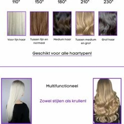 Confidance - Steampod ? Steampod 3.0 - Stoomstijltang - Stijltang - Zwart -Babyliss Shop 550x485