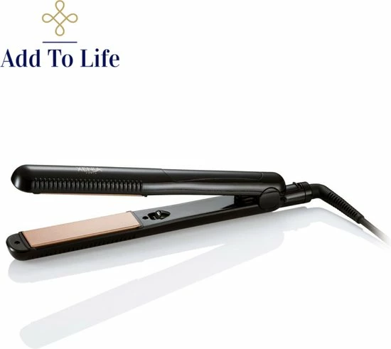 Add To Life Titanium Stijltang ? Haar - Hair Straightener - Stijltangen - Met Thermo-beschermend Zakje - Ion Technologie ? Zwart 2 Add To Life Titanium Stijltang ? Haar - Hair Straightener - Stijltangen - Met Thermo-beschermend Zakje - Ion Technologie ? Zwart - Afbeelding 2